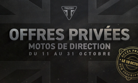 Les offres privées Triumph